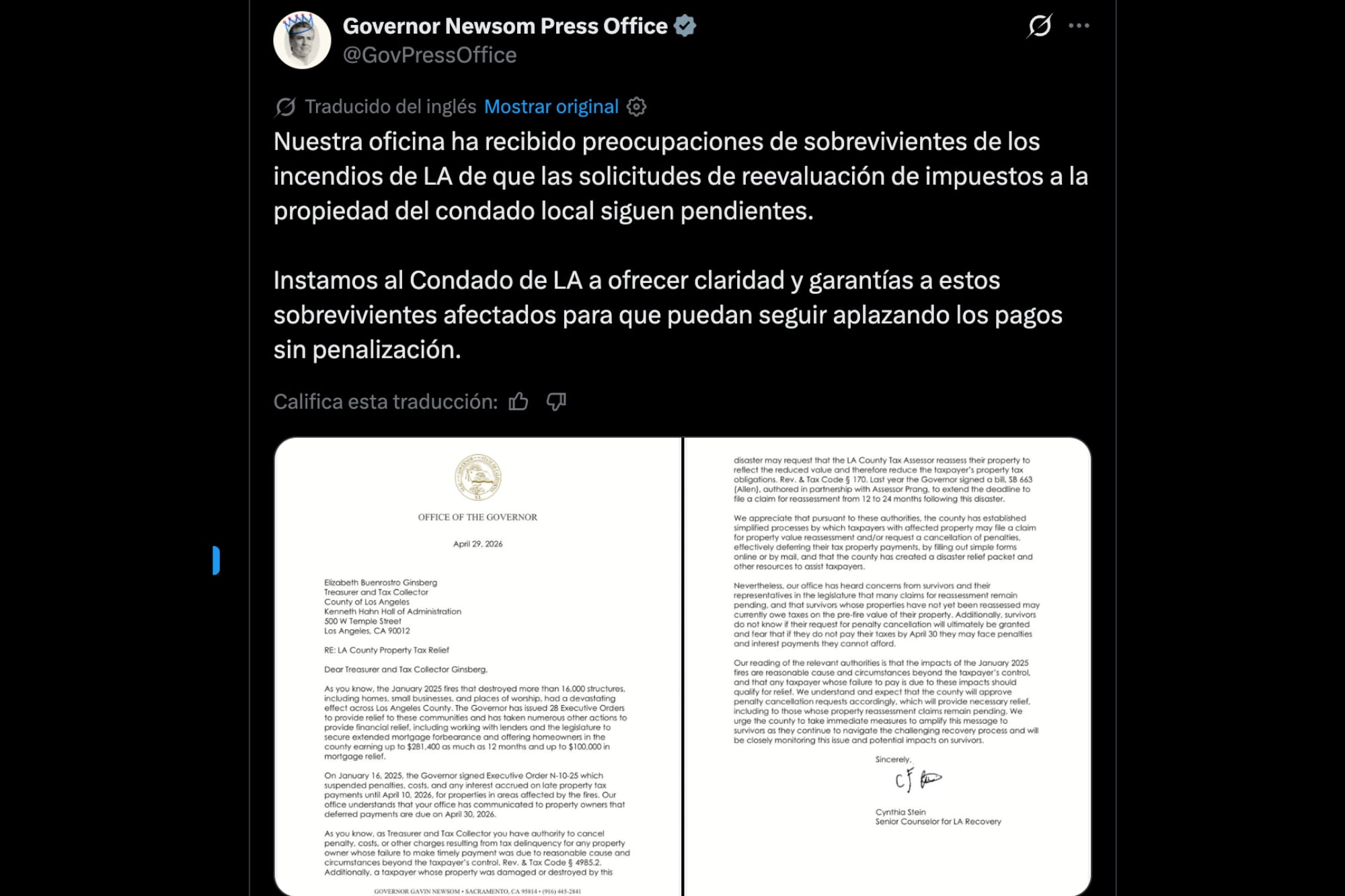 El mandatario advirtió que muchos propietarios aún tributan según valores previos y temen sanciones por pagos pendientes