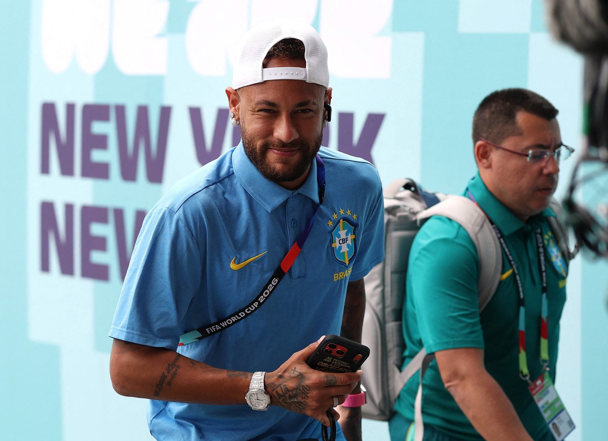 Brasil vs. Noruega, EN VIVO por el Mundial 2026: minuto a minuto del partido 10 Así llegaba Neymar al New York New Jersey Stadium para enfrentar a Noruega por los octavos de final de la Copa del Mundo 2026.