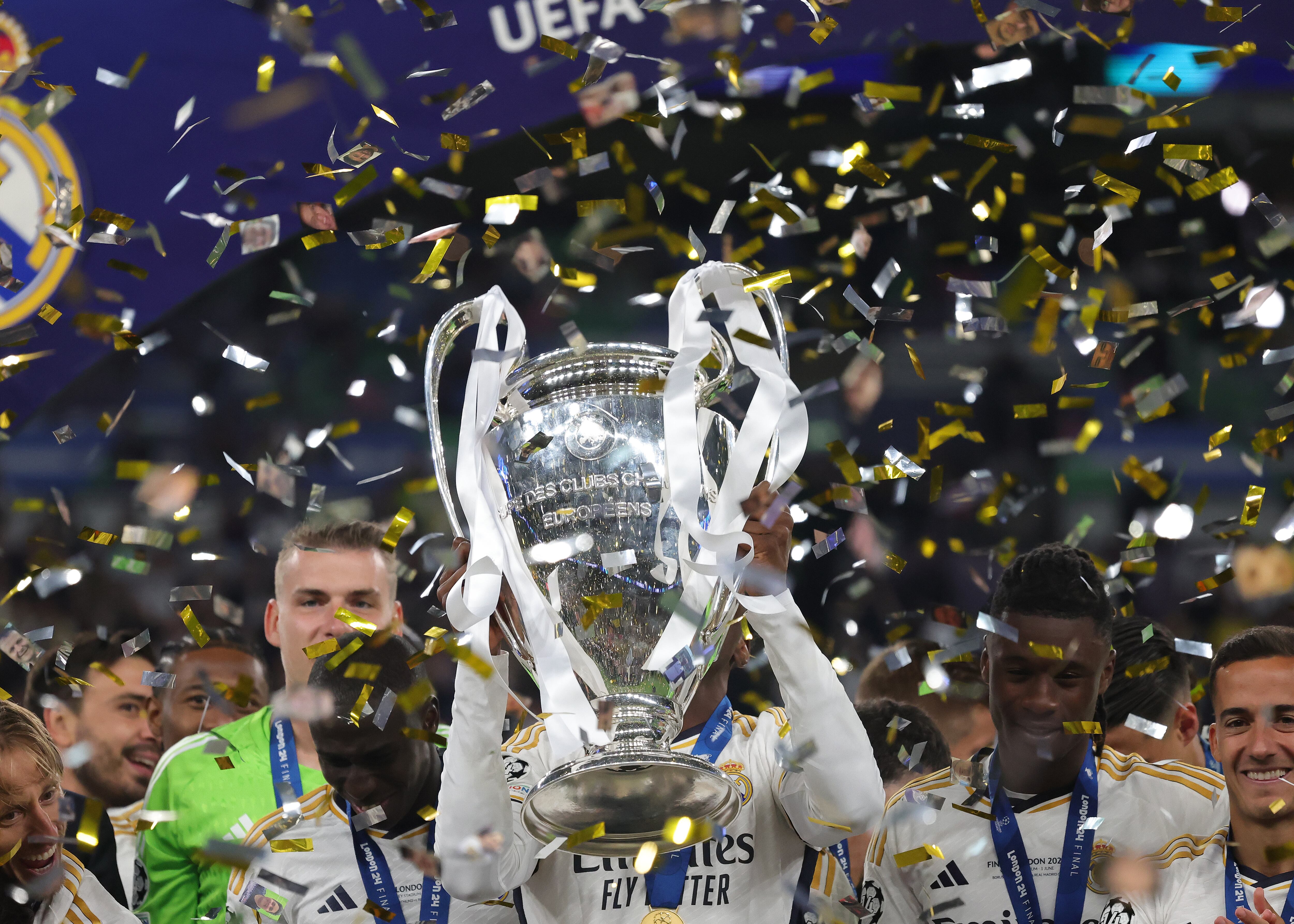 En la última edición de la UEFA Champions League, el trofeo quedó en manos de Real Madrid