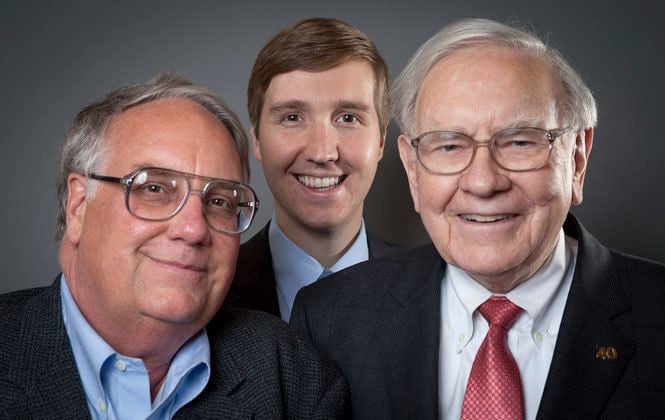 Warren y Howard Buffett juntos