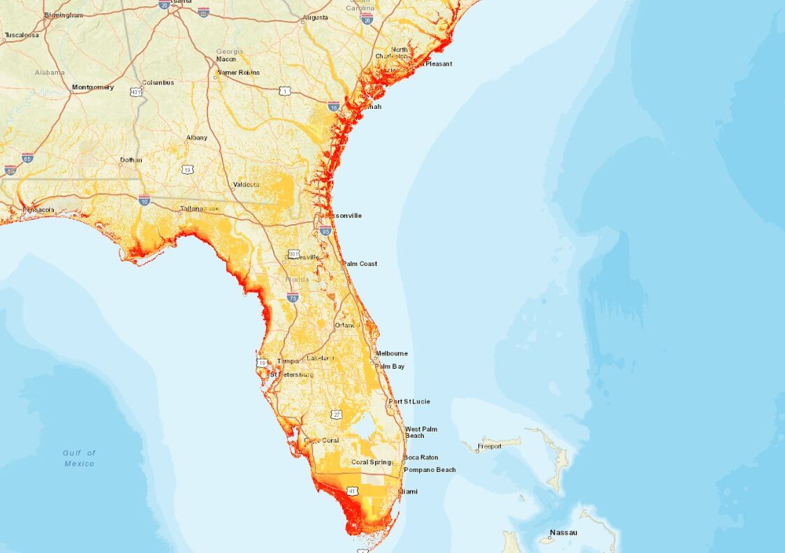 Florida es uno de los estados con mayor riesgo de inundaciones del país