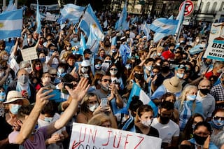En fotos. El banderazo del #8N en todo el país