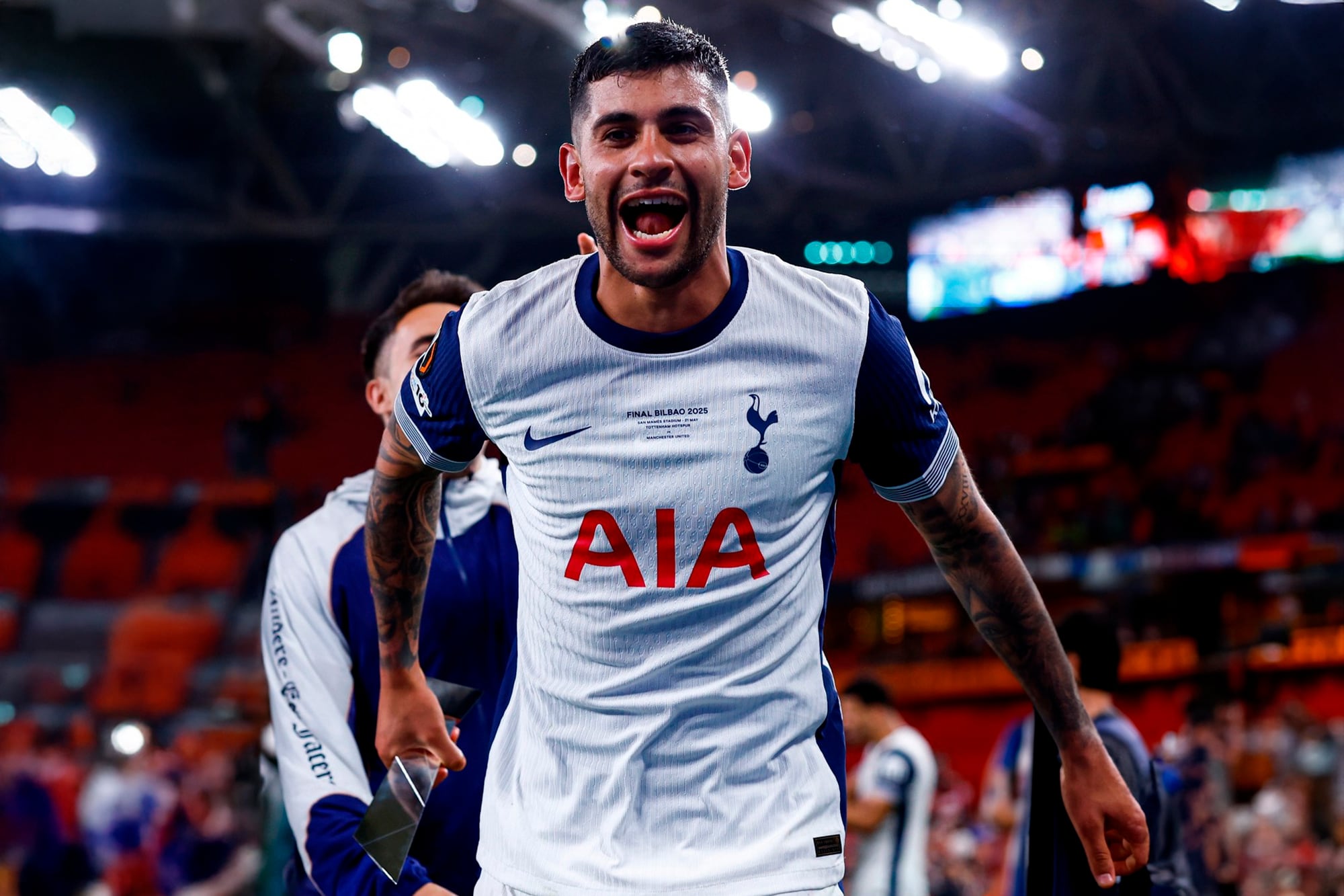 El Tottenham de Cristian Romero disputará la final de la Supercopa europea en busca de otro título internacional