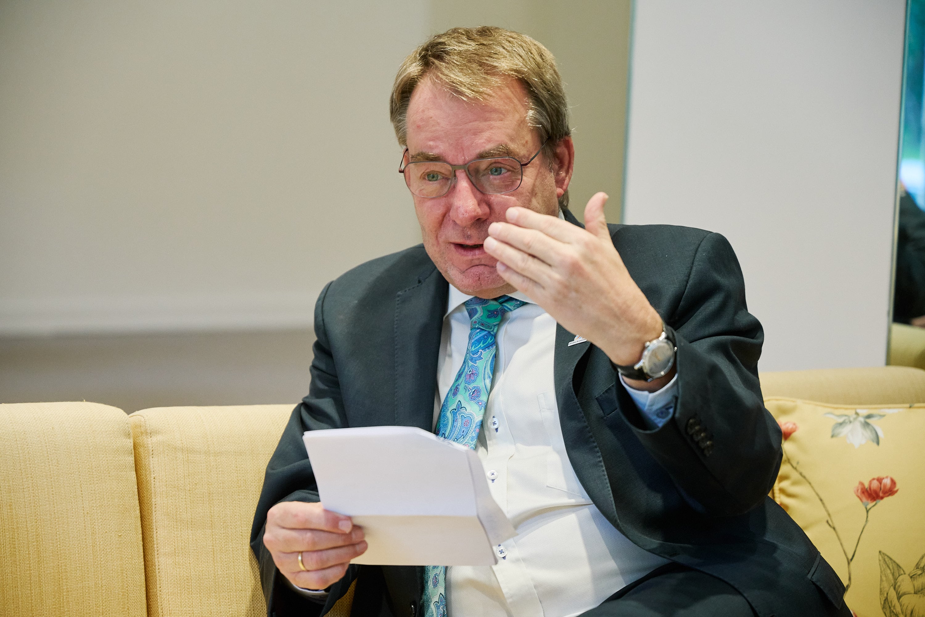 Dieter Lamlé: "Las relaciones son buenas, pero falta más confianza y seguridad jurídica en algunos rubros"