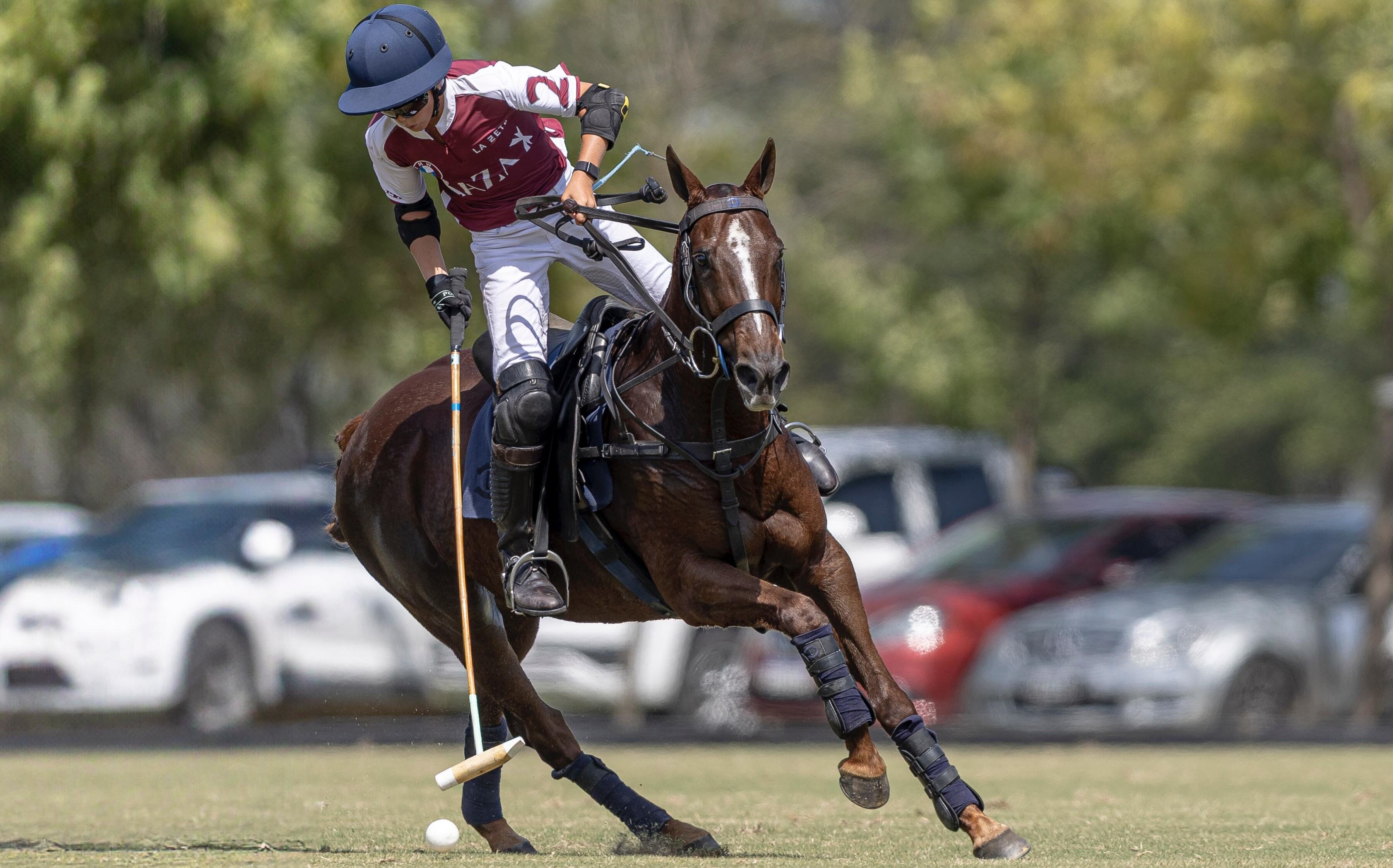 León Donoso, de 15 años, una de las nuevas figuras del polo argentino