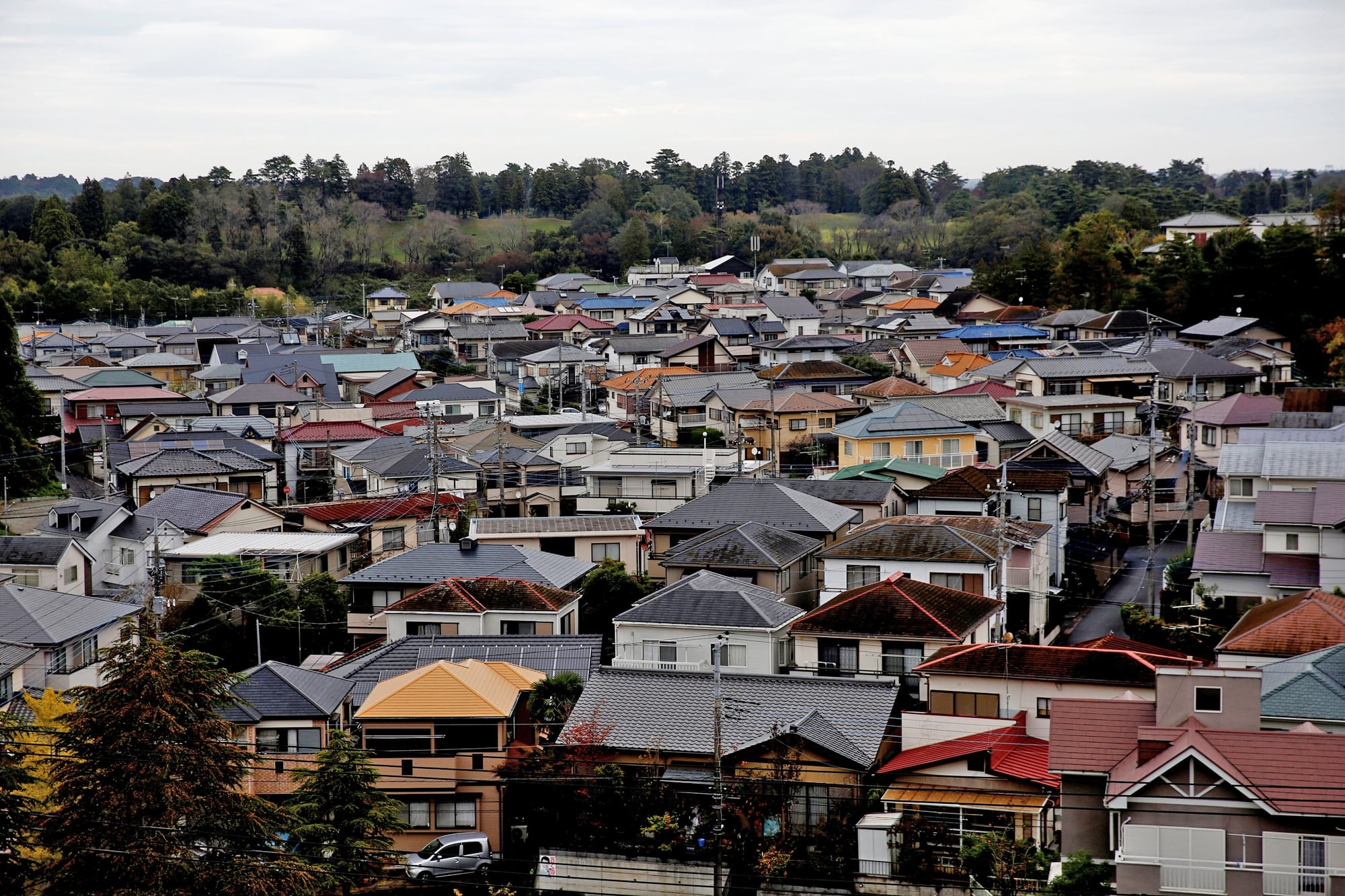 Qué significa Akiya: la razón por la que este país tiene 9 millones de casas vacías 5 Casas en el distrito de Sennari en Sakura, Prefectura de Chiba, Japón