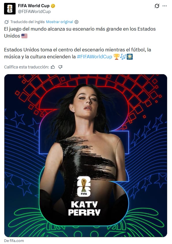 Katy Perry, entre las protagonistas