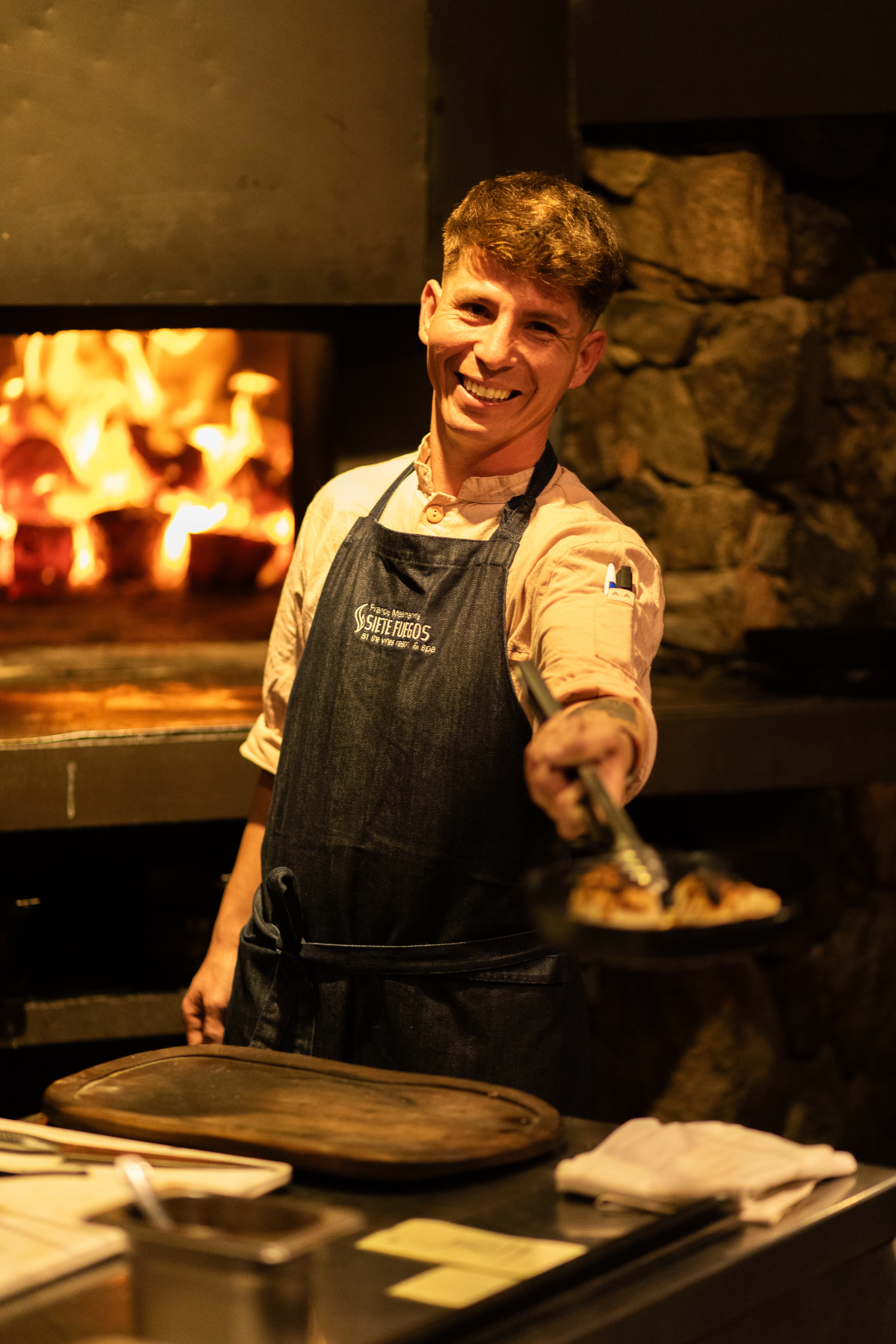 Juan Manuel Martín trabaja con Francis Mallmann