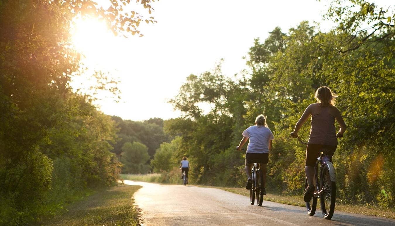 Morton Grove tiene una gran cantidad de senderos pavimentados y otros no pavimentados