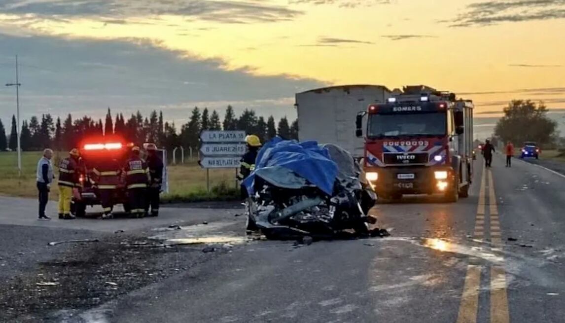 Quiénes eran los tres fallecidos por el choque entre una camioneta y un camión en Córdoba