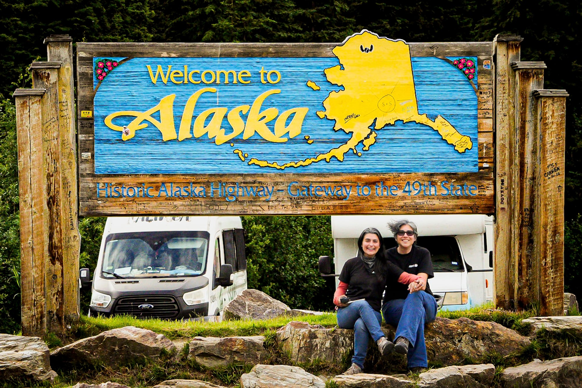Cuando finalmente llegaron a Alaska, el sueño estaba cumplido