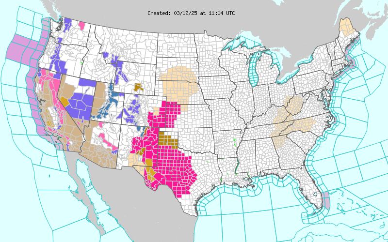Nieve intensa en Sierra Nevada: se prevé la acumulación de entre 30 cm y un metro de nieve en las zonas más elevadas, lo que complicará el tránsito y aumentará el riesgo de cortes de energía
