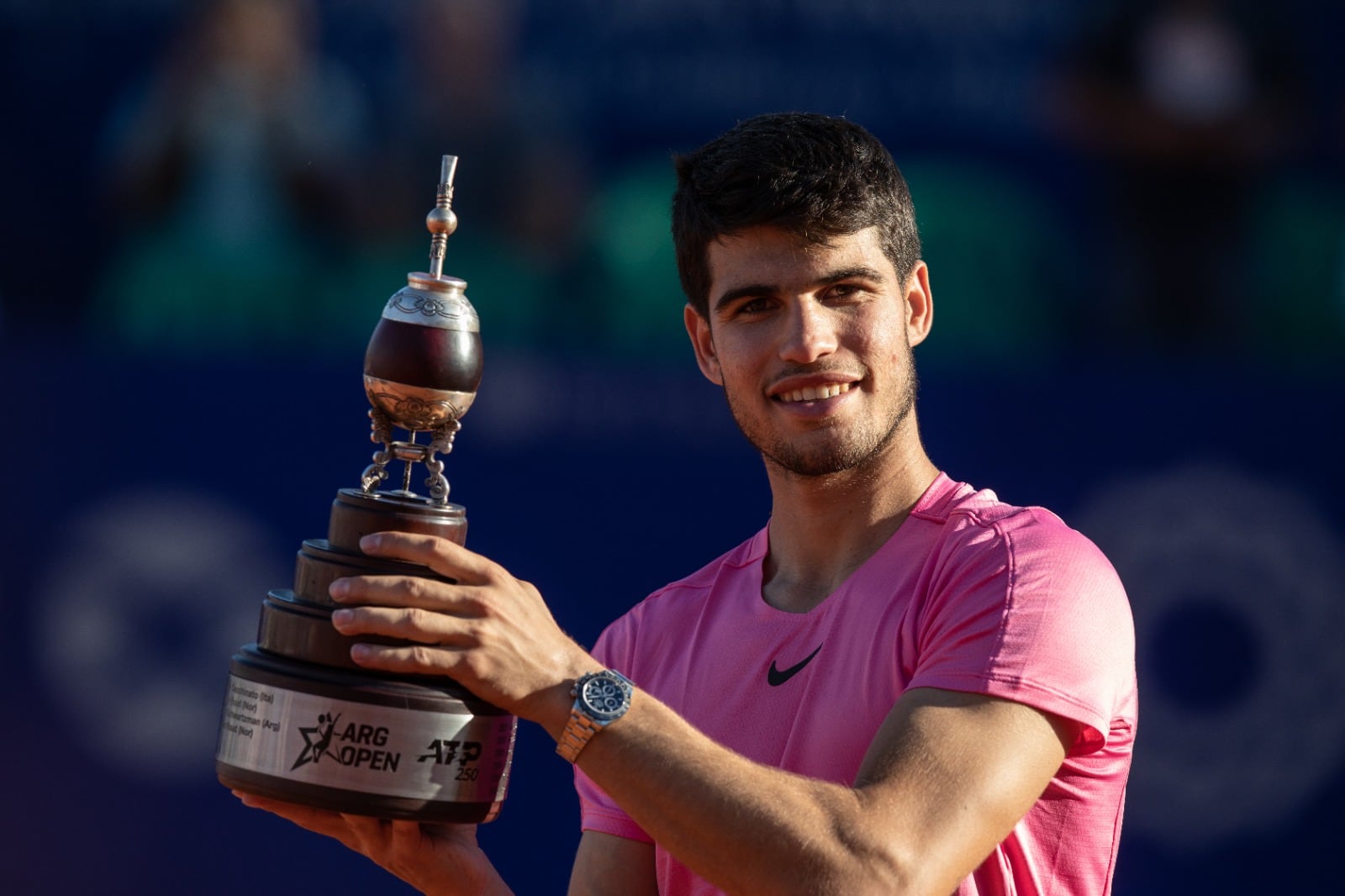 Carlos Alcaraz es el tenista más joven en ser campeón del Argentina Open, en 2023
