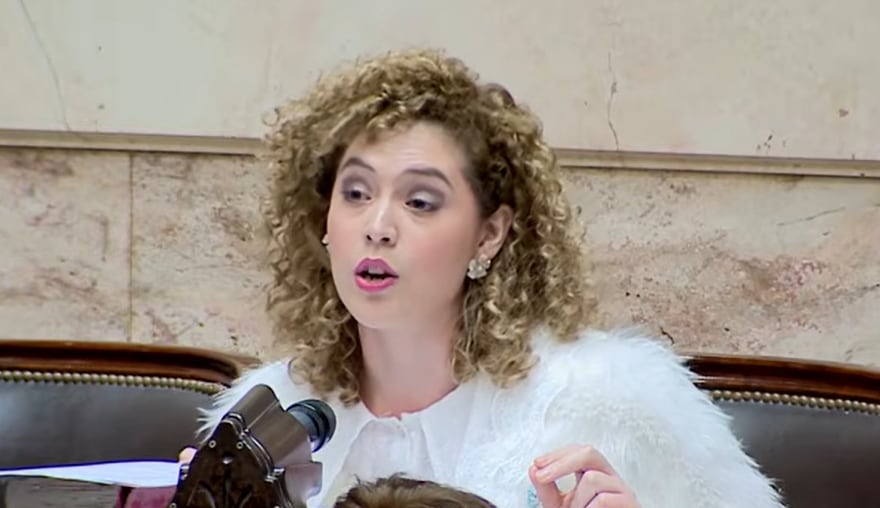 En el debate de la reforma de la ley de glaciares, la diputada Lourdes Arrieta adelantó que su voto será negativo
