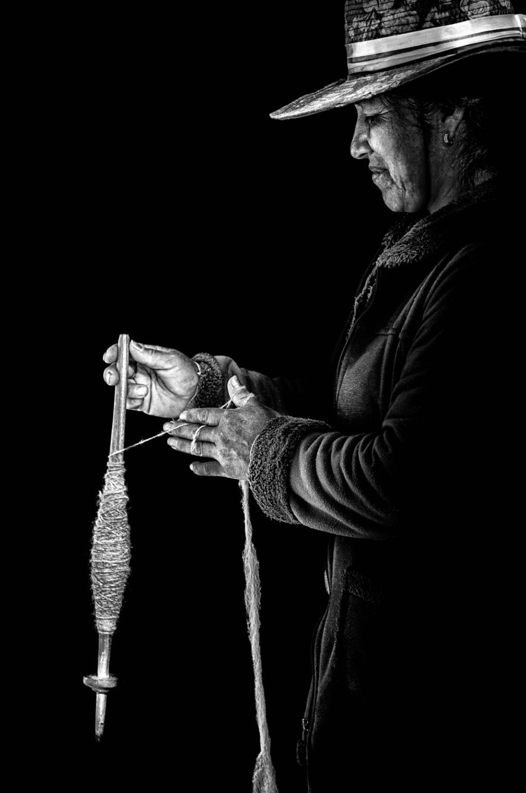 “Me conmueve esta gente. Yo la admiro, por su simpleza, su contacto con la naturaleza