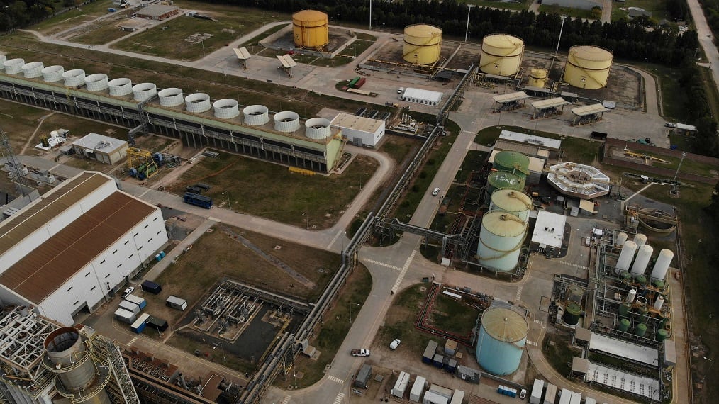 La central termoeléctrica José de San Martín, ubicada en Timbúes, Santa Fe, es uno de los próximos activos que el Gobierno pondrá en venta