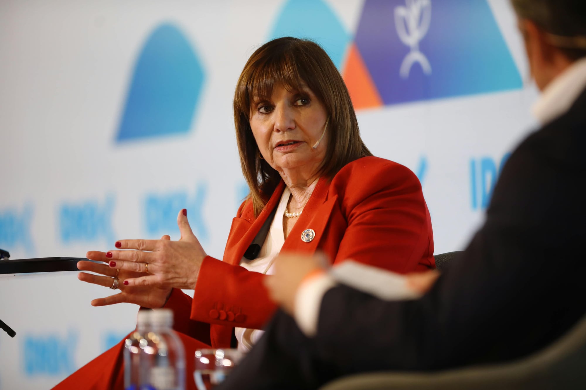 Patricia Bullrich en el 62° Coloquio IDEA 2026
