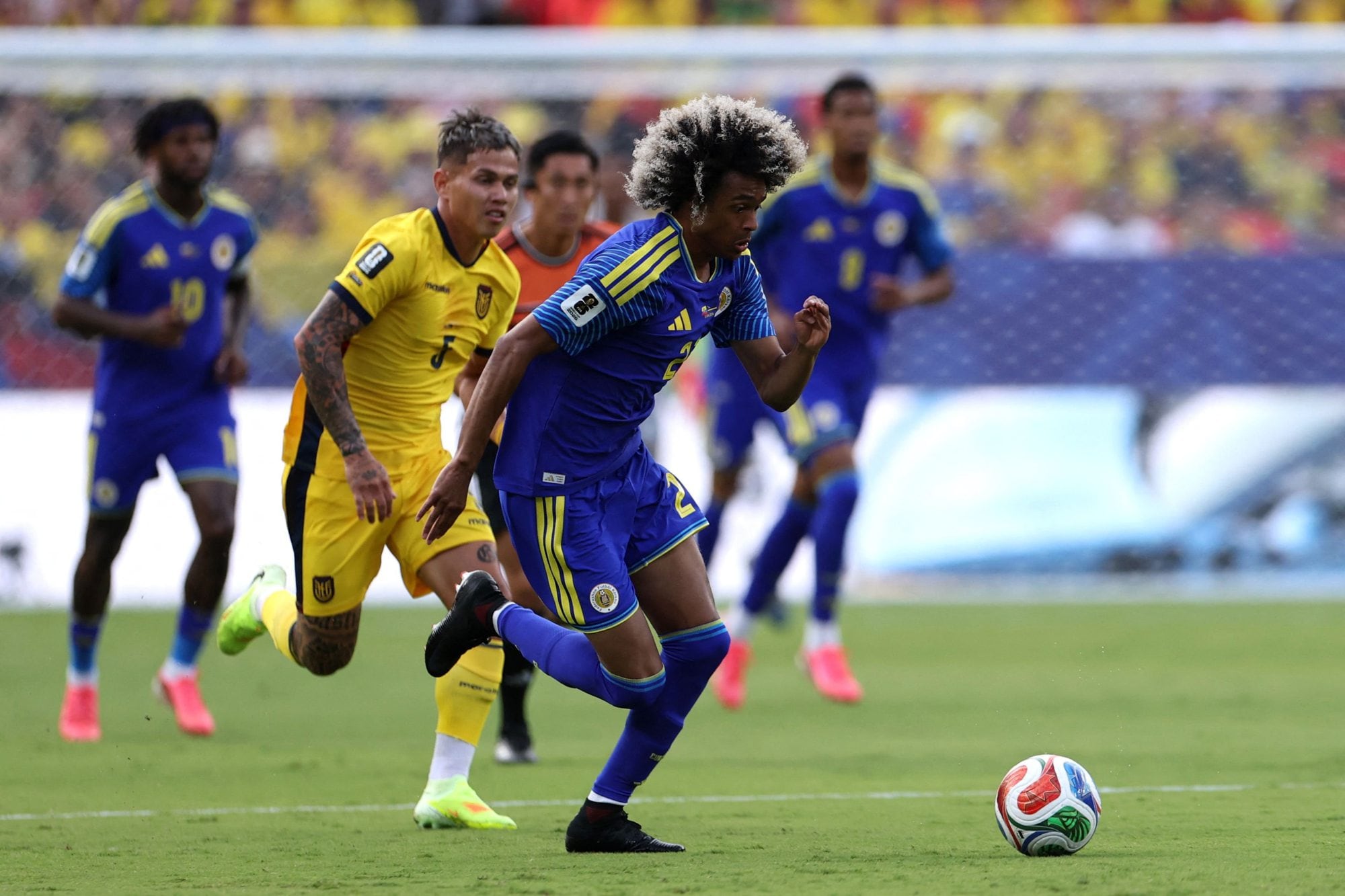 Tahith Chong, al ataque