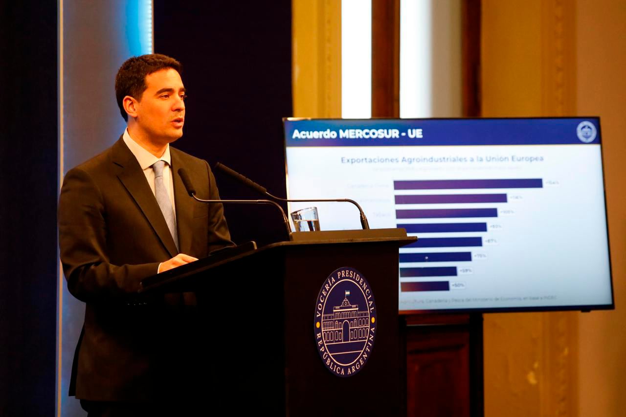 El vocero presidencial, Adrián Ravier, ratificó la posición argentina frente a la explotación de hidrocarburos en Malvinas