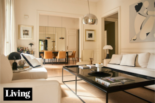 Idiosincrasia porteña, evocación nórdica y aire parisino coinciden en este piso dentro de La Isla de Recoleta