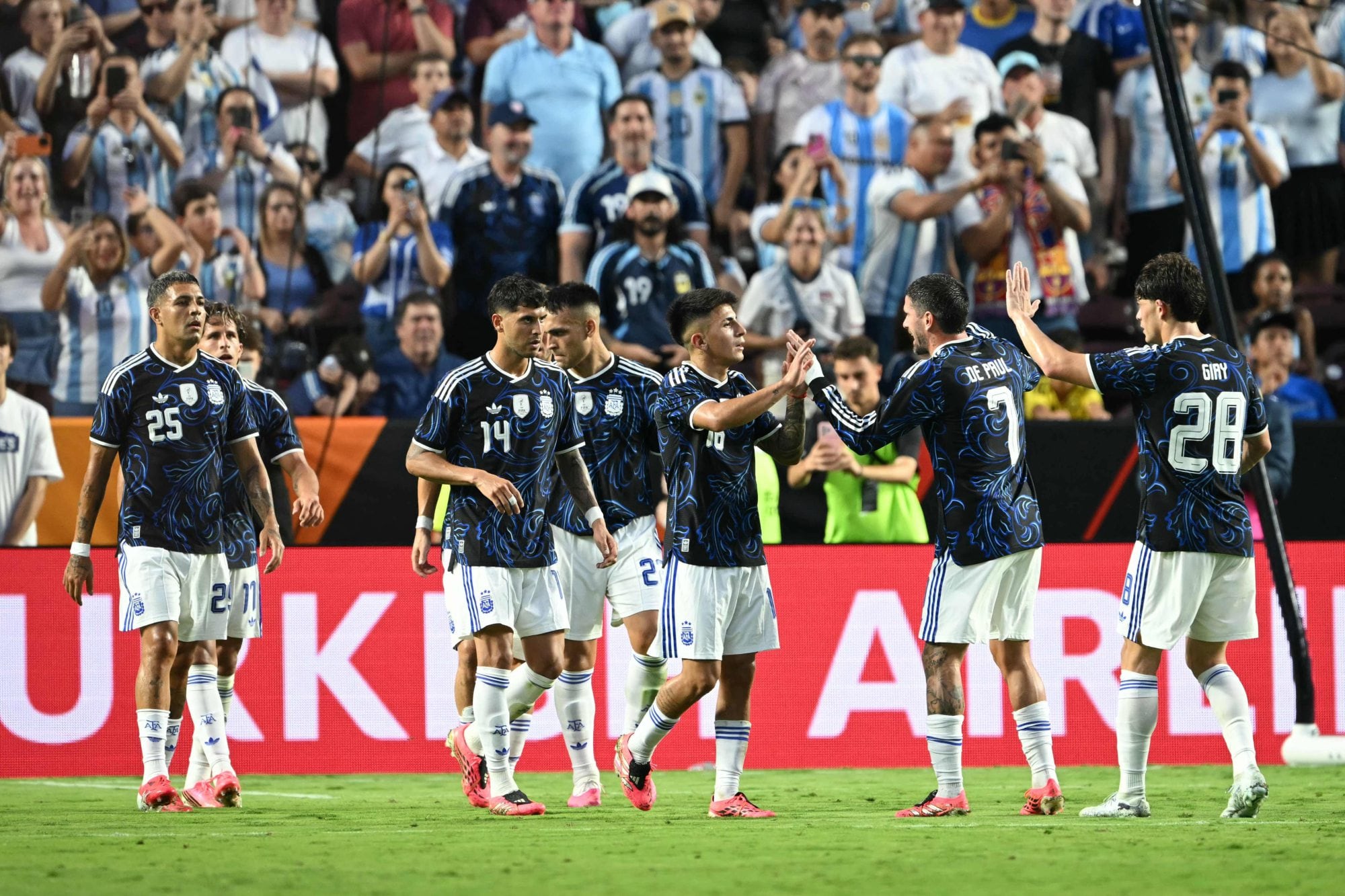 Aun con Lautaro y Julián en gran nivel, la selección mantiene un goleo repartido y casi nunca termina un partido sin marcar.