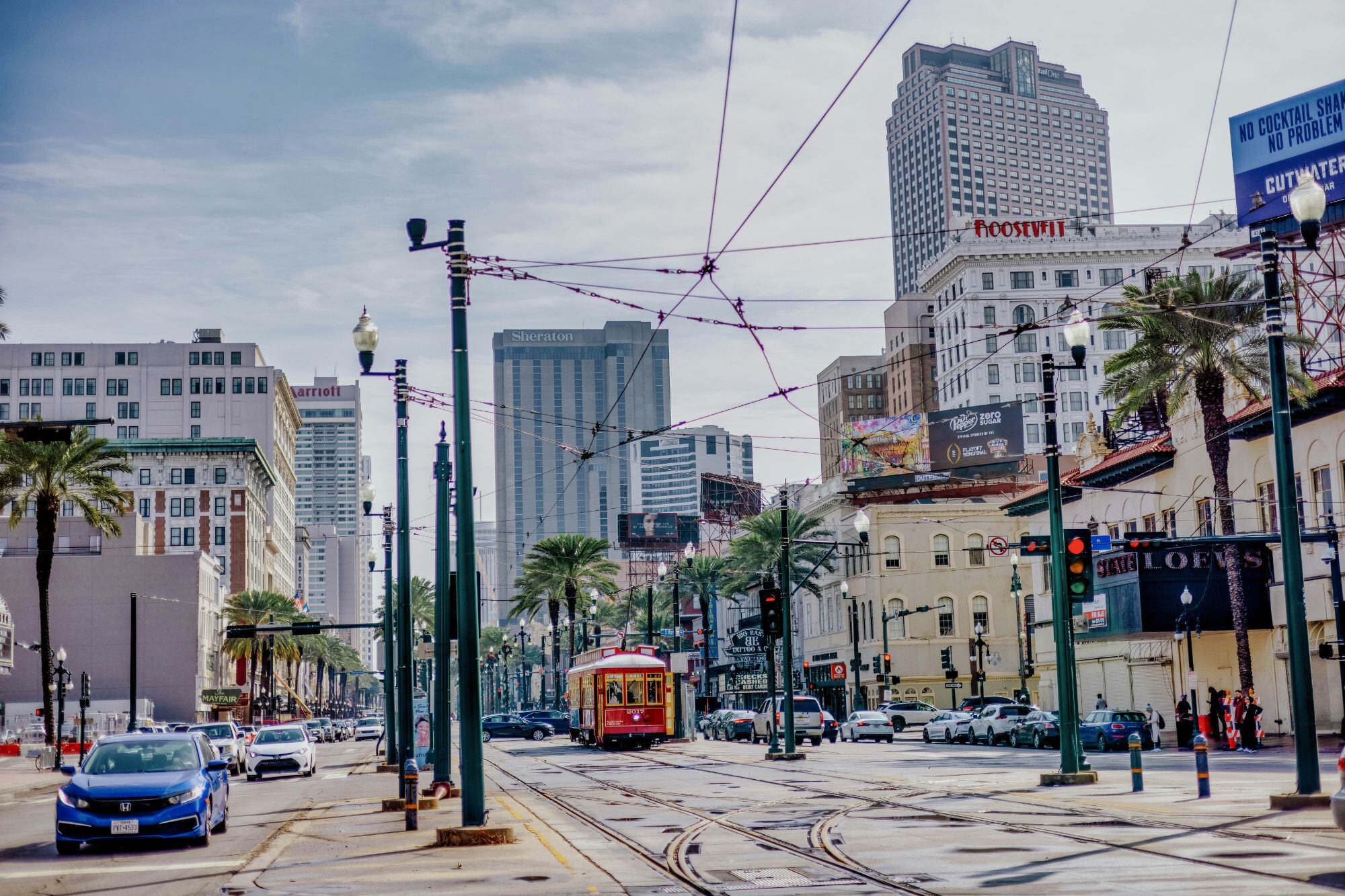 Las calles de Louisiana en Estados Unidos