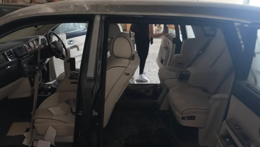 Interior del Rolls-Royce Phantom