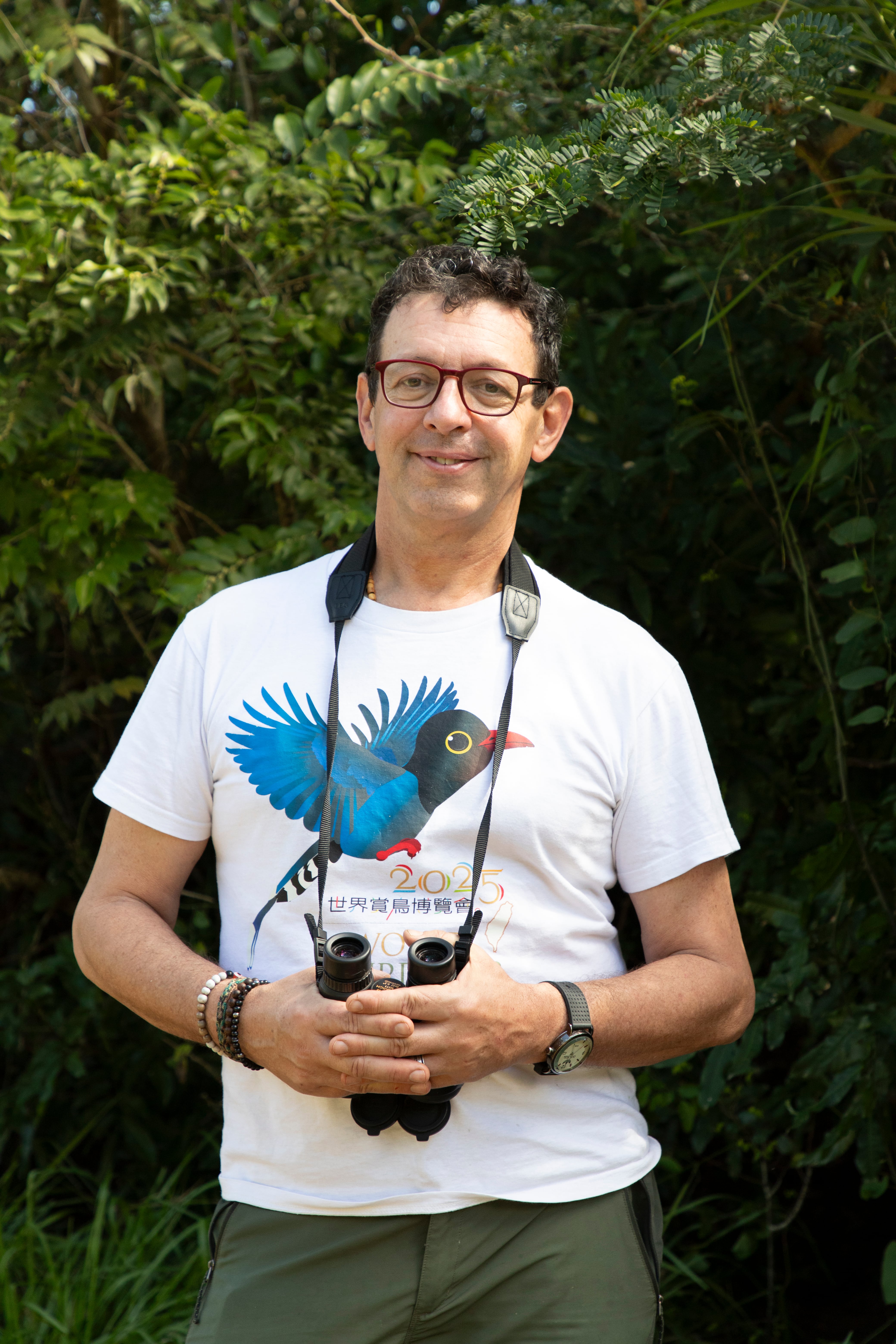 Horacio Matarasso es un apasionado de las aves.