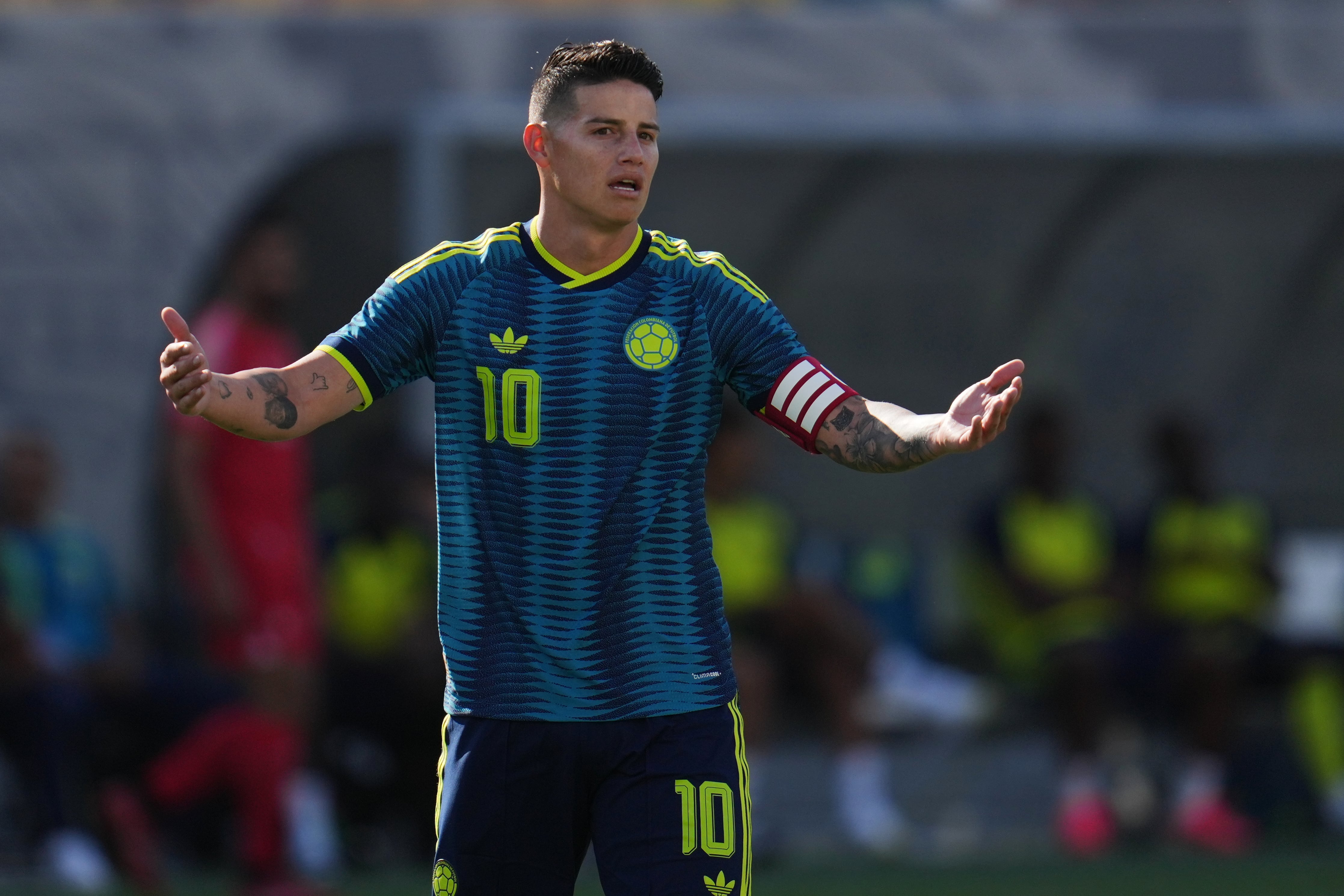 James Rodríguez, a los 35 años, tiene la confianza de Lorenzo
