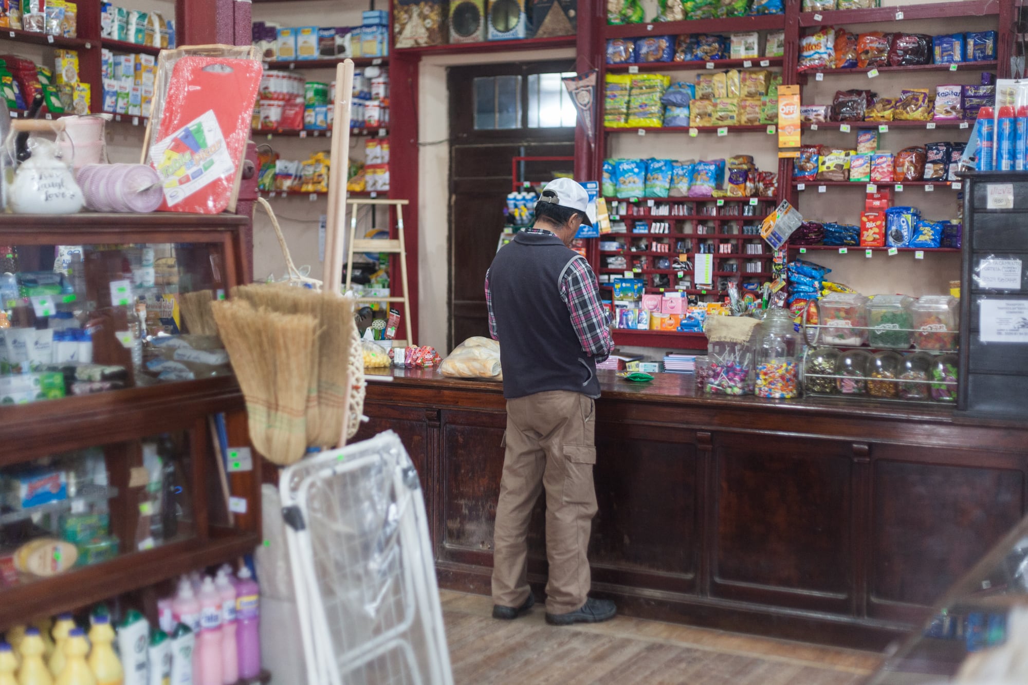 El Embudo es enorme y se puede comprar de todo