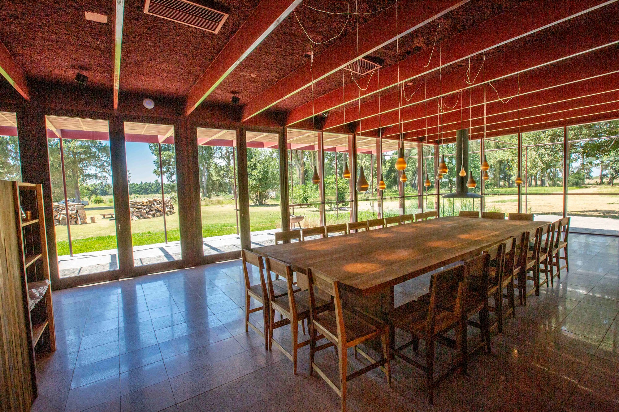 El restaurante la Comarca está junto a la casona original de 1929