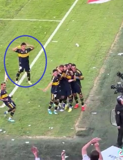 El gesto provocador de Adam Bareiro