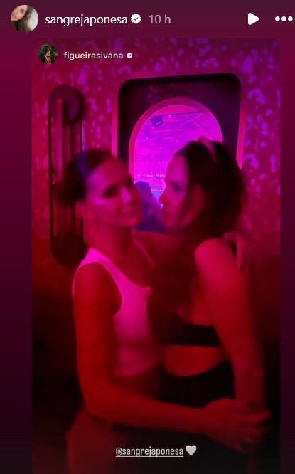 Las fotos subidas de tono de la China Suárez en un cumpleaños