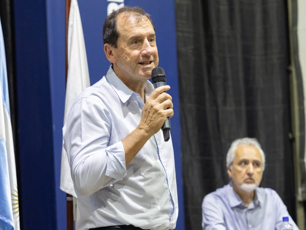 Gustavo Gaich, participó en representación de Coninagro