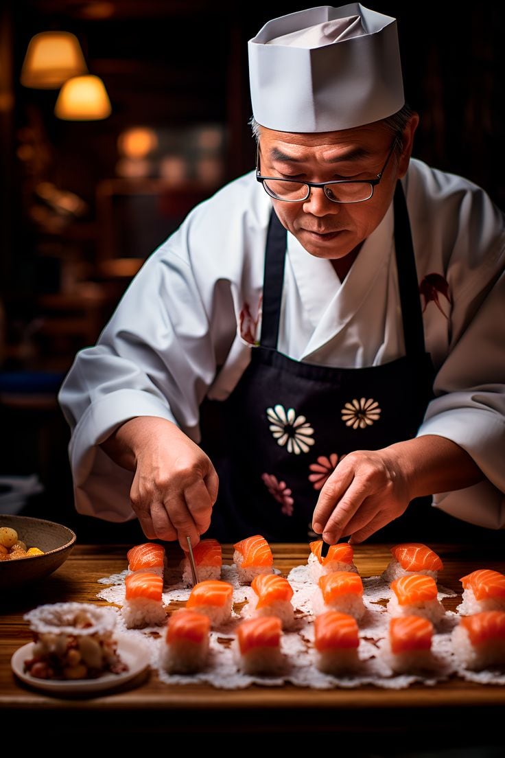 El sushi, un emblema de la gastronomía japonesa