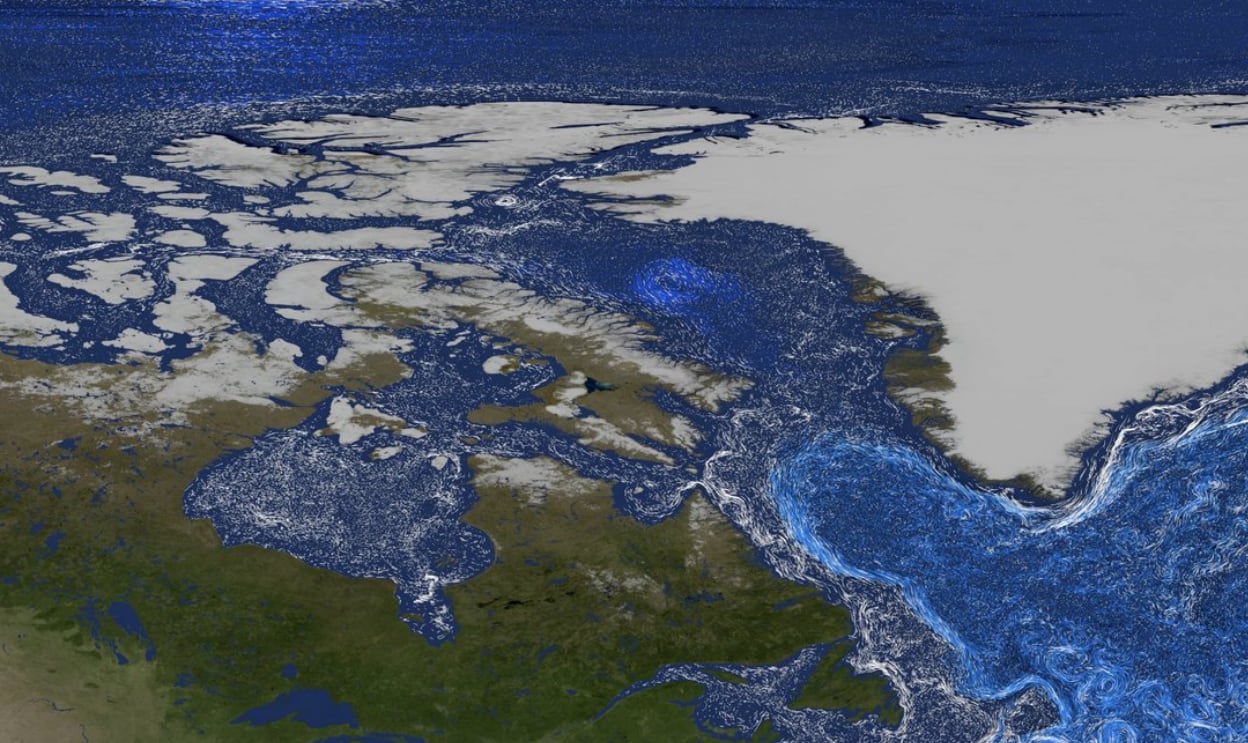 La NASA descubre un oscuro secreto enterrado a 30 metros bajo la capa de hielo de Groenlandia