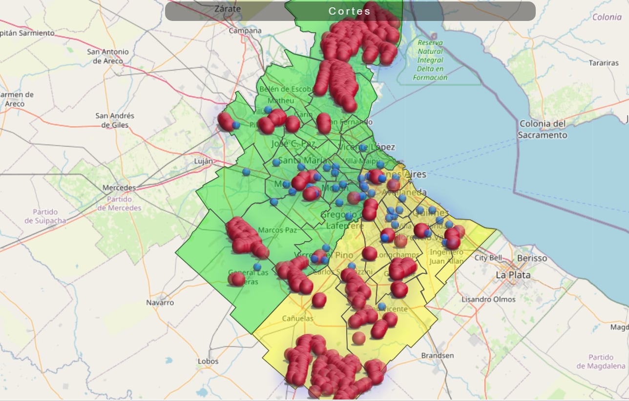 Cortes de luz en AMBA