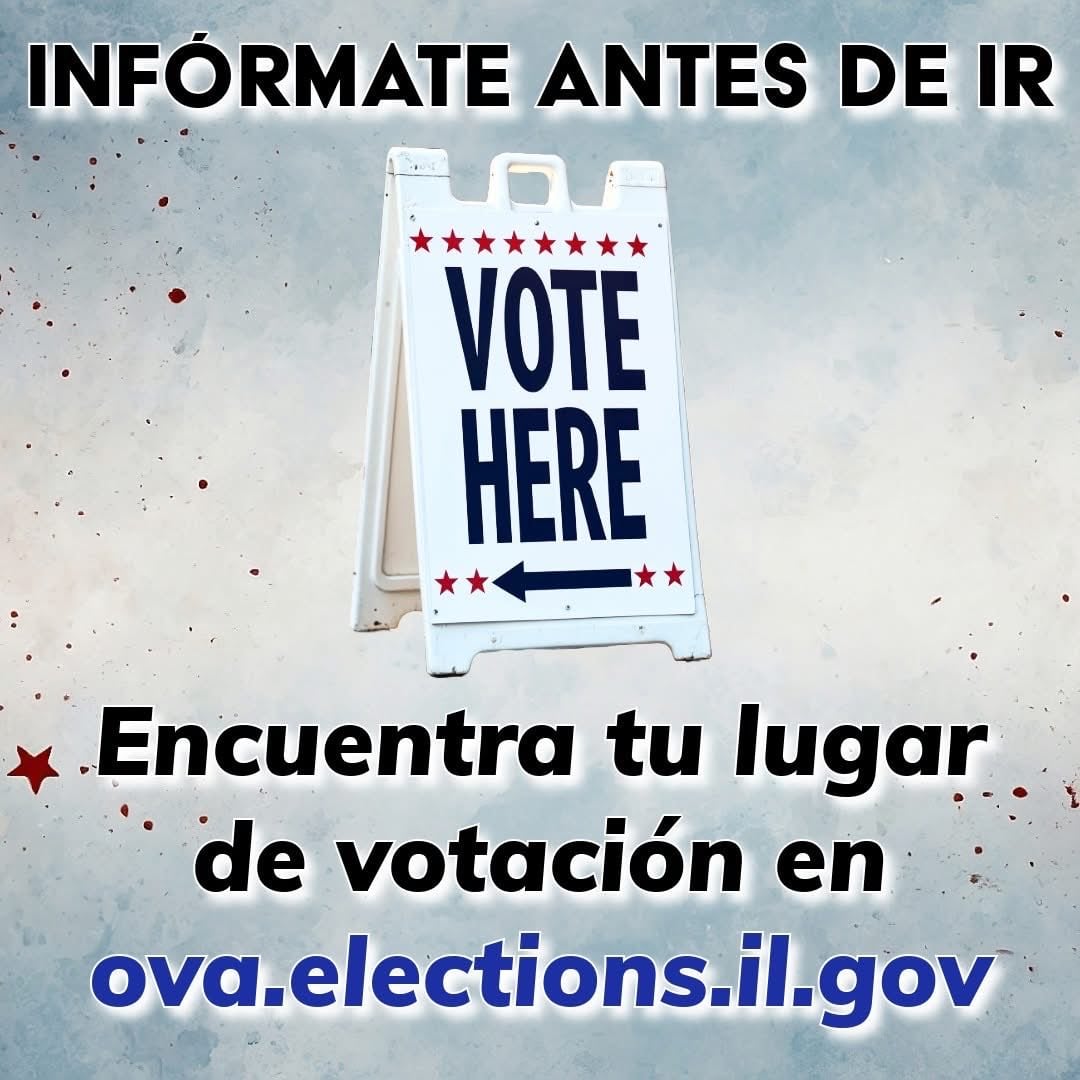 La Junta Electoral del Estado de Illinois lanzó un buscador para que todos los votantes encuentren el centro de votación que se les adjudicó para las elecciones primarias
