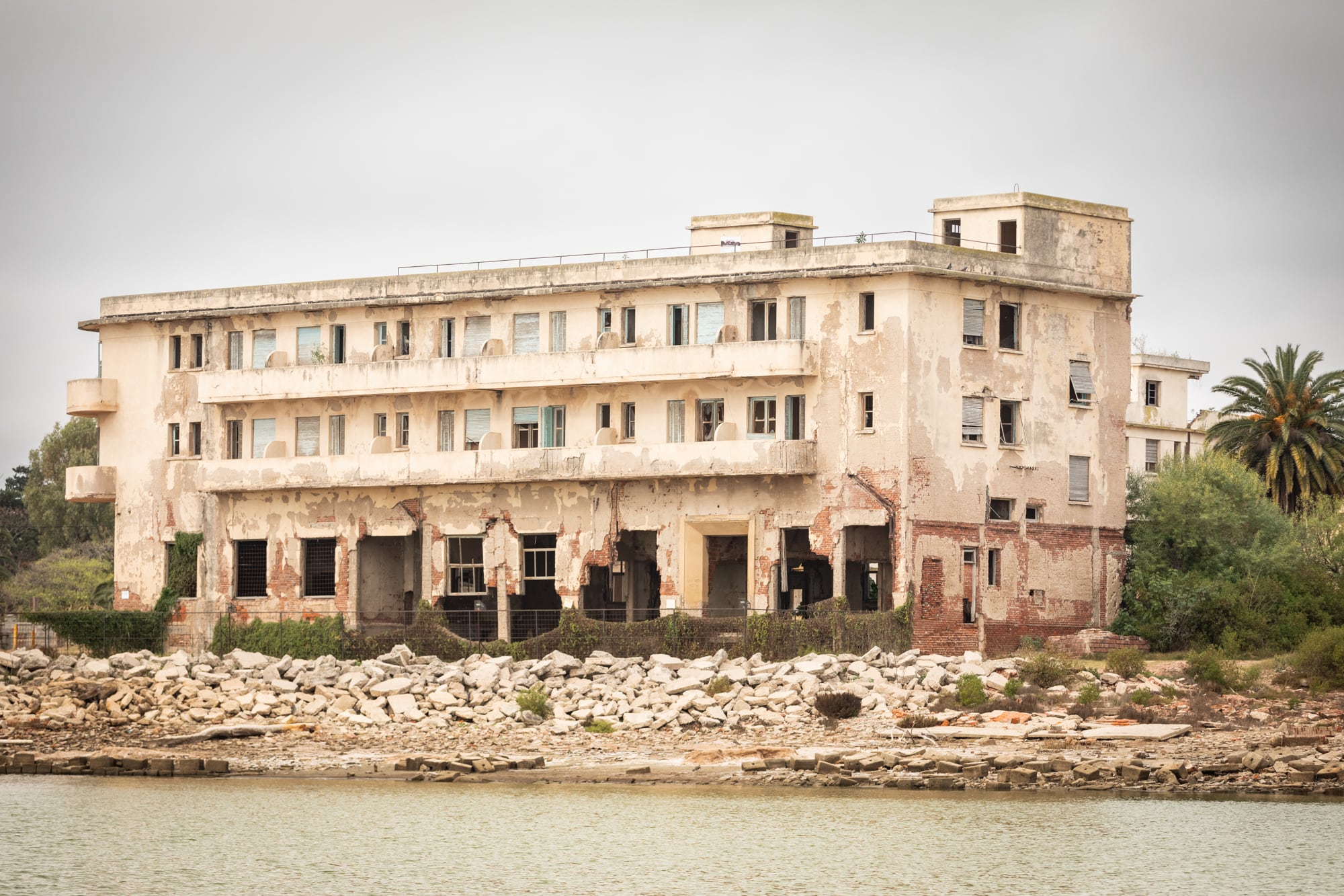 El Gran Hotel Viena fue golpeado por la inundación de 1977.