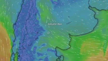 Hay alerta amarilla por vientos fuertes y frío extremo para este lunes 18 de mayo: las provincias afectadas