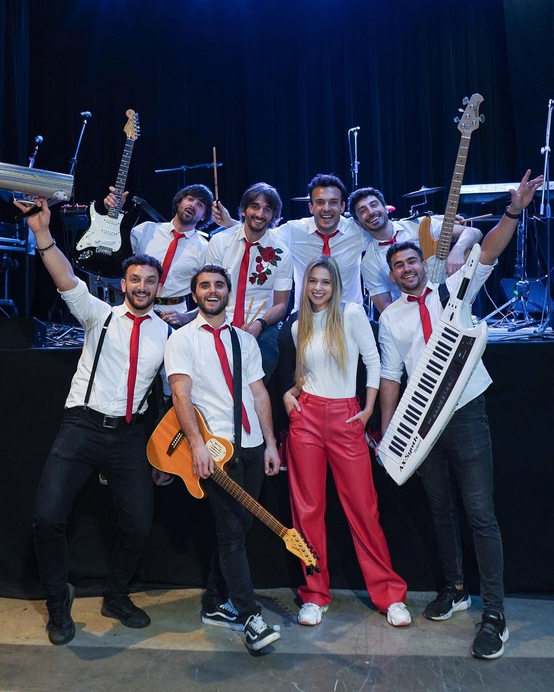 Aldana Masset fue vocalista de Agapornis entre 2022 y 2023 Fotos/Instagram: @agapornisagp