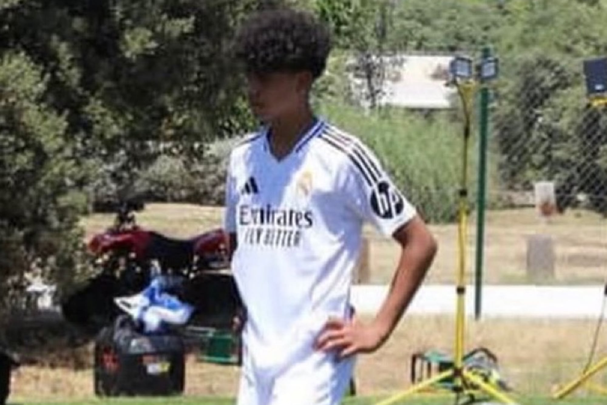 Cristiano Ronaldo Jr. Se Entrena Con Las Juveniles Del Real Madrid