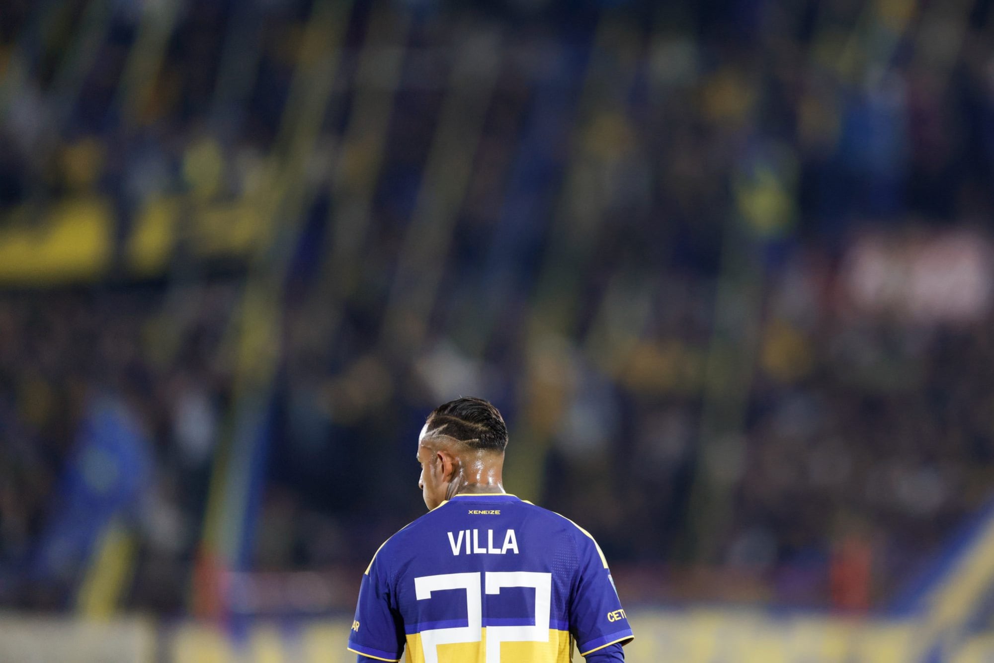 Sebastián Villa entró en la segunda parte