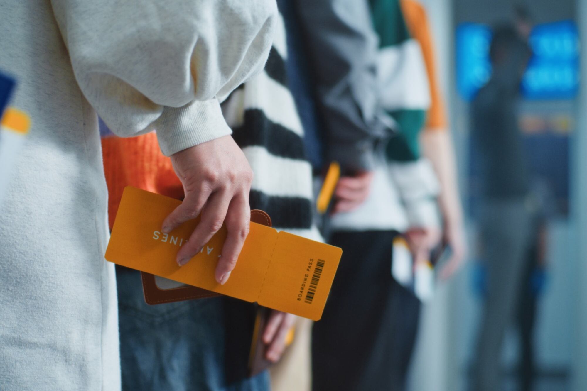 El comprobante de pago debe presentarse en cada control de seguridad