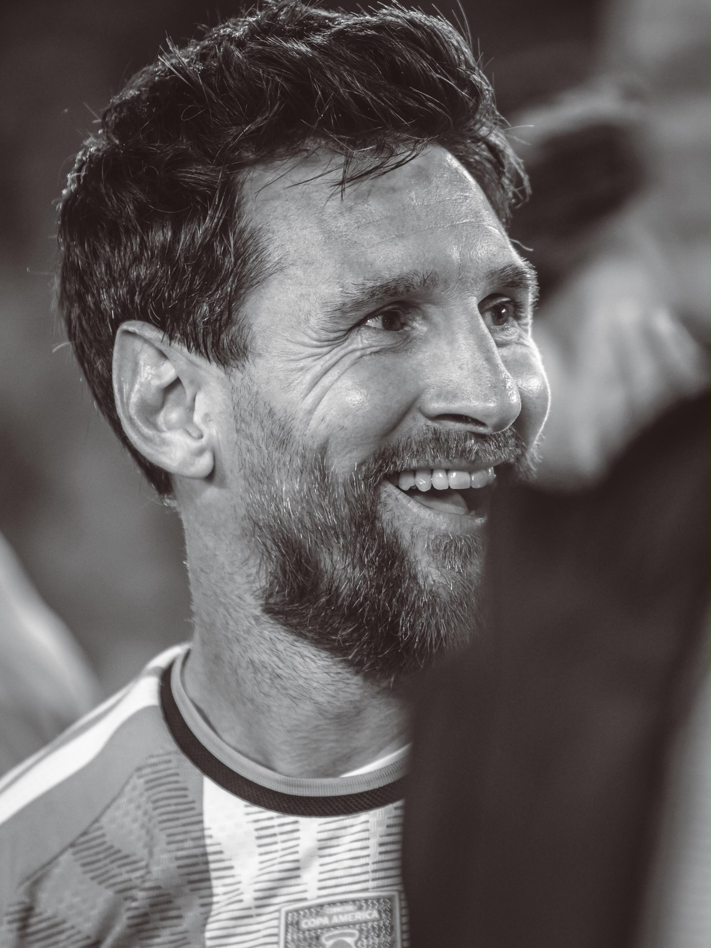Antonela publicó también una foto de la sonrisa de Messi tras su último partido con la Selección