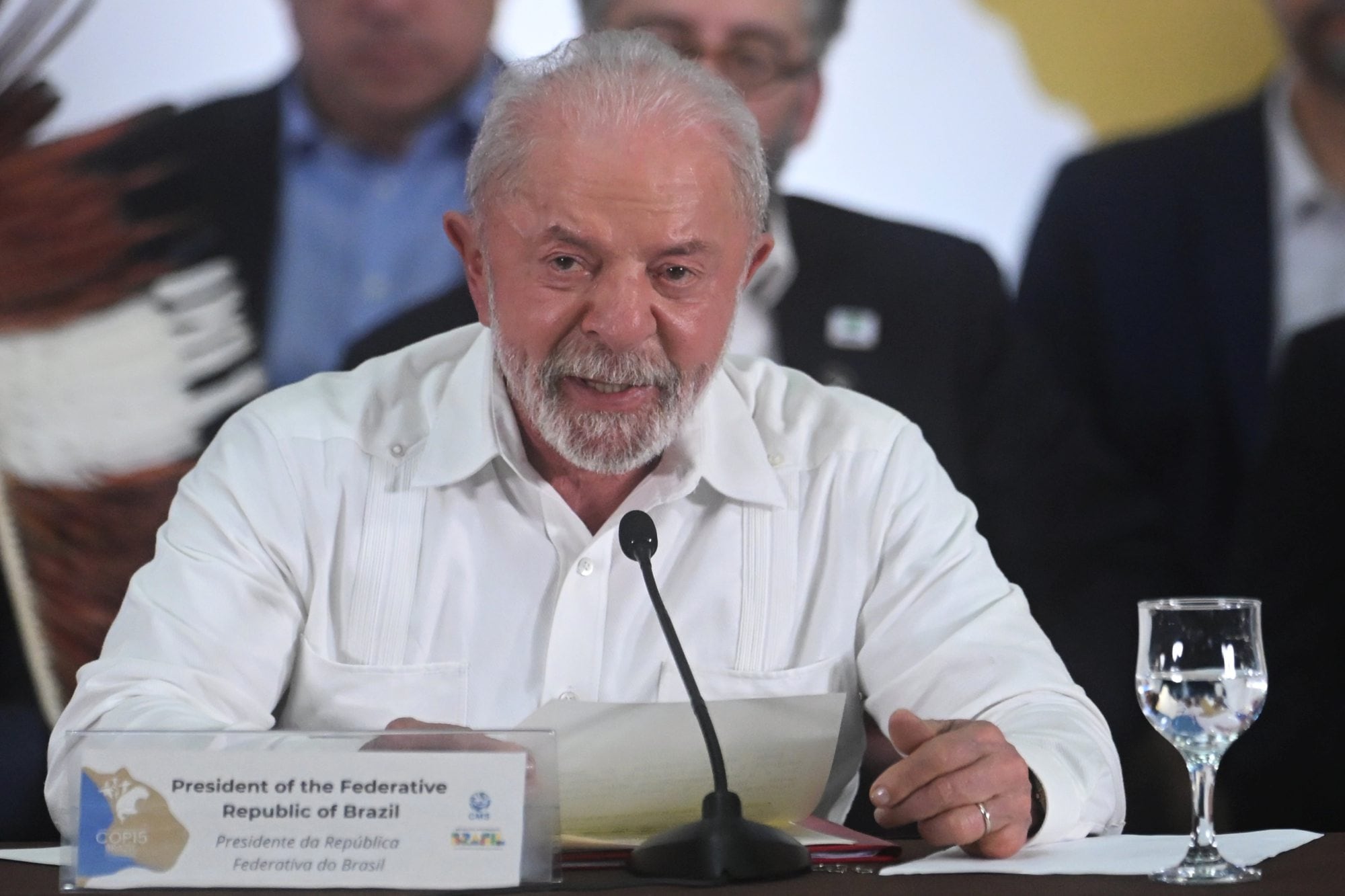 Lula durante una cumbre en Mato Grosso (Archivo). El brasileño destacó en una entrevista la vocación pacifista de su país
