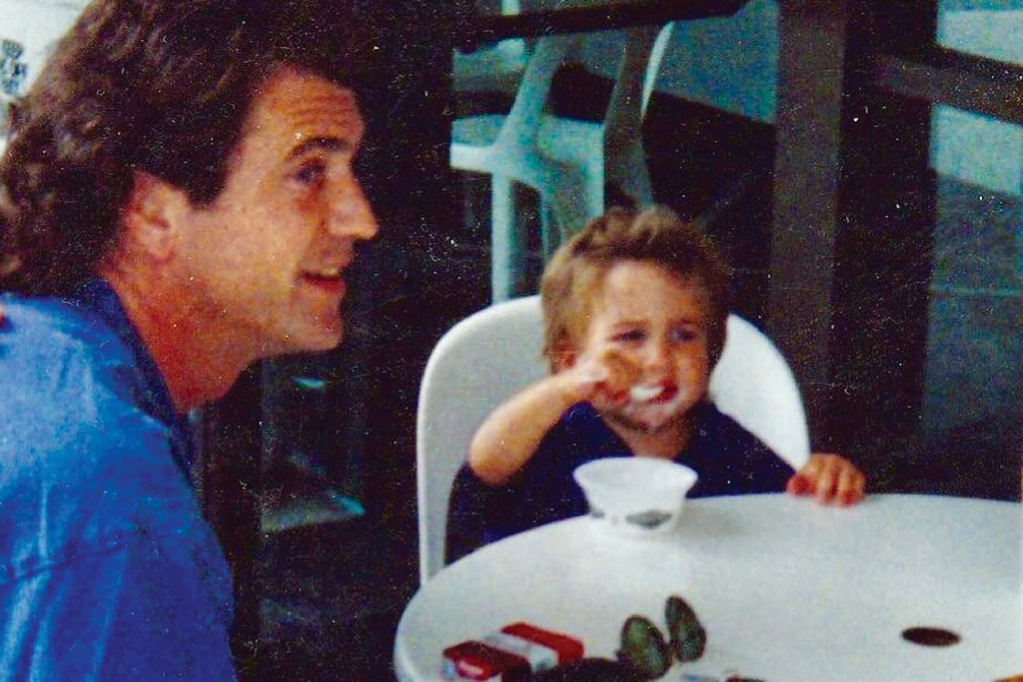 Una
foto de Milo a sus 2 años
de edad