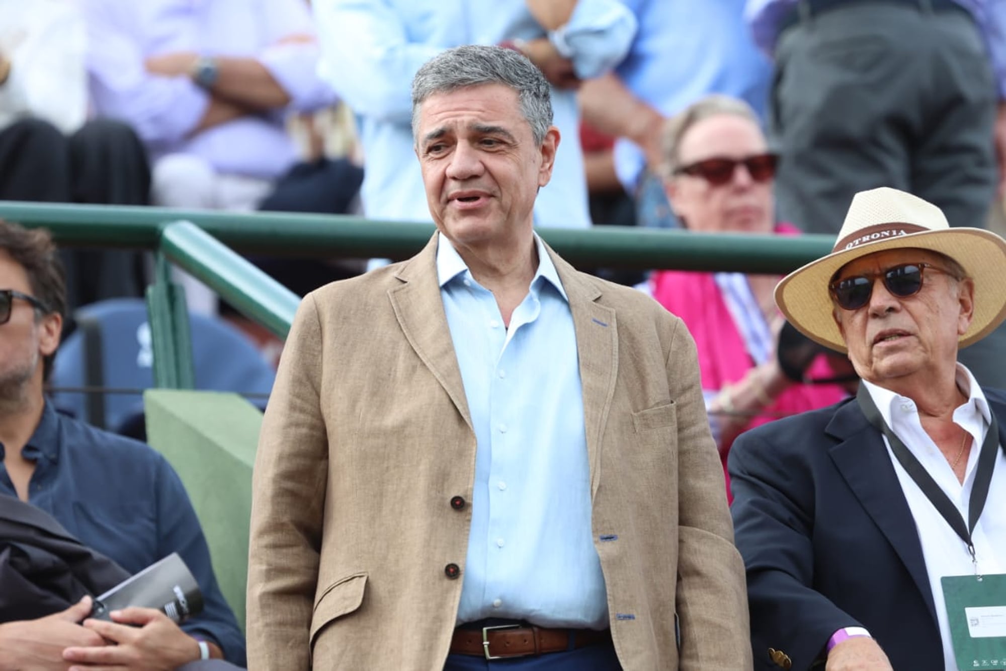 Jorge Macri en el abierto argentino de Polo