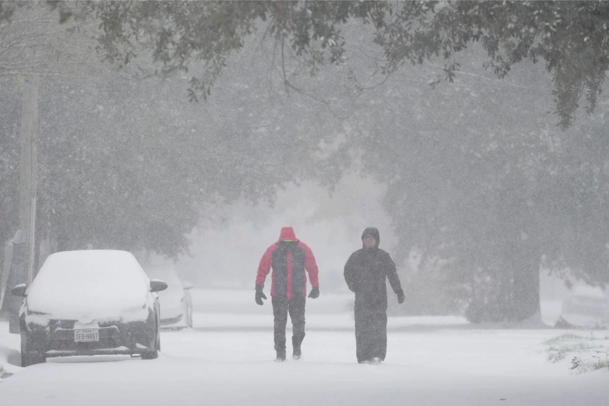 Texas sufrió nevadas históricas en las últimas semanas (Ashley Landis/AP)