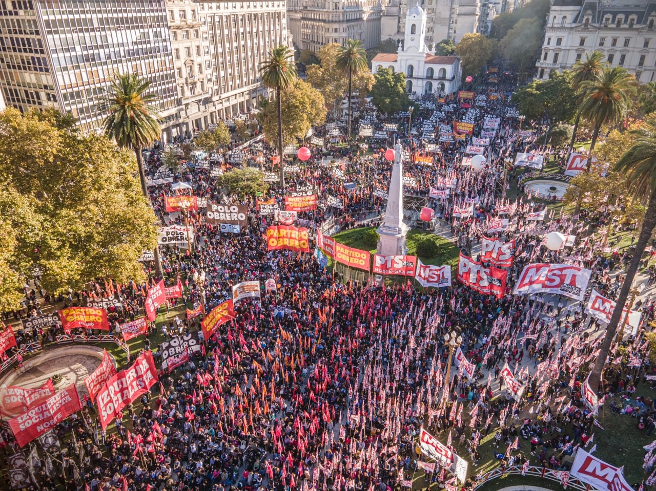 Durante el Día del Trabajador, suele haber movilizaciones